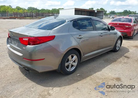 2015 Kia Optima Lx z USA, uszkodzony, nr VIN 5XXGM4A7XFG422516